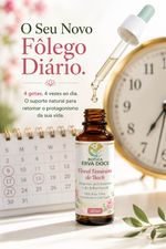 Floral Feminino de Bach Vitalidade e Energia Interior 30ml