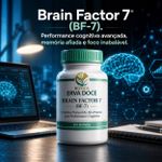 Brain Factor 7 BF-7 200mg Combustível da Inteligência 30 cps