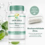 Trans-Resveratrol 100mg 60 capsulas