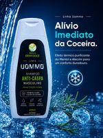 Shampoo Anticaspa Masculino 200ml  – Manutenção Diária