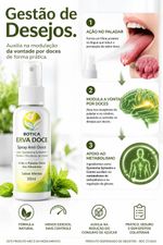 Spray Natural Redutor de Apetite por Doces 60ml Sabor Menta