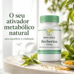 Berberina 500mg 60 cápsulas