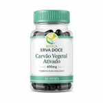 Carvão Vegetal Ativado 400mg 30 Doses  – Conforto Gastrointestinal