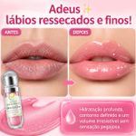 Gloss LipGlow 6ml Volumizador e Hidratante Cor Pink Stardust