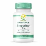 Bioperine 5mg - Potencializa Absorção de Nutrientes 60 Doses