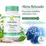 L-Theanina 200mg: Foco Sereno e Relaxamento Mental 60 Doses