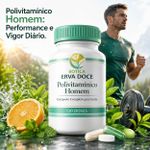 Polivitaminico Homem 120 Doses