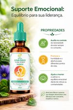 Floral de Bach Signos Leão - Humildade e Autocontrole 30 ml