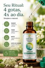 Floral de Bach Signos Virgem- Relaxamento e Autoperdão 30 ml