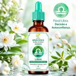 Floral de Bach Signos  Libra -  Decisão e Autoconfiança 30 ml