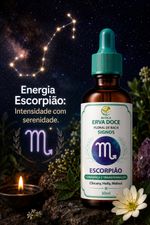 Floral de Bach Signos Escorpião -  Confiança e Transformação 30 ml