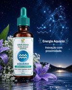 Floral de Bach Signos Aquário - Conexão e Empatia 30 ml