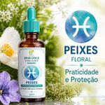 Floral de Bach Signos Peixes - Praticidade e Proteção 30 ml