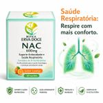 NAC N-Acetilcisteina  600mg –   30 sachês Laranja 