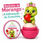 Lip Balm Crescinha: Beijinho de Morango - Proteção Kids 9,5g