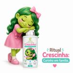 Leave-in Natural Crescinha: Desembaraço Suave e Brilho 50 gr