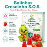 Balinhas Crescinho S.O.S.: Floral de Bach Rescue 30 unidades