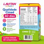 Lavitan Infantil Patati Patatá Tutti Frutti 60 Cpr  Mastigaveis