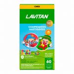 Lavitan Infantil Patati Patatá Sortidos 60 Cpr  Mastigaveis