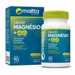 Cálcio, Magnésio, Vitamina K2 e D3 - 90 Cápsulas Duom