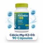 Cálcio, Magnésio, Vitamina K2 e D3 - 90 Cápsulas Duom