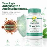 Bluconidin 250mg: Ação Antiglicante Inteligente - 60 Doses