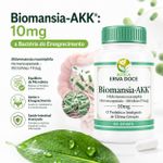 Biomansia-AKK 10mg: Probiótico de Alta Estabilidade 120 Doses