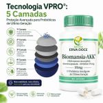 Biomansia-AKK 10mg: Probiótico de Alta Estabilidade 120 Doses