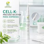 Caneta Secativa Pontual para Acnes - CELL-K Derma Pure 10g