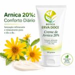 Creme de Arnica 20% – Conforto e Bem-Estar 100g