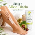 Creme de  Hamamélis e Castanha da Índia – Conforto Corporal 100g