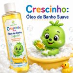 Óleo de Banho Infantil Crescinho – Limpeza Suave  120ml
