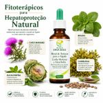  Blend de Tinturas para o Fígado Cardo Mariano e Alcachofra 100ml