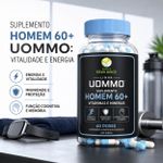 Suplemento Homem 60+ Uommo Vitaminas e Minerais 60 Doses