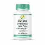  Probióticos para Acne 6 Bilhões UFC 30 doses