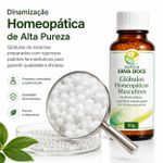 Glóbulos Homeopáticos Masculinos Conforto Diário 30g