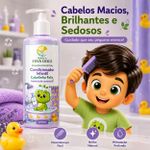 Condicionador Infantil Cabelinho Feliz – Linha Crescinho Kids 120ml
