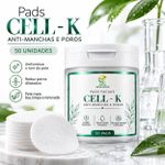 Pads Faciais CELL - K Anti-Manchas e Poros –  50 Pads / 100ml