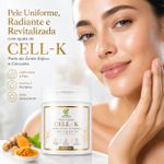 Pads Faciais CELL - K  Kójico e Cúrcuma –50 Pads / 100ml