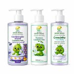 Kit Infantil Banho de Aventuras Crescinho Kids e Baby 