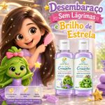Kit Crescinha Brilho de Estrelinha Shampoo e Condicionador