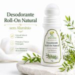 Desodorante Roll-On Natural Sem Alumínio Melaleuca 70g