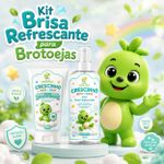 Kit Brisa Refrescante Crescinho - Spray e Creme Brotoejas