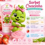 Hidratante Corporal Sorbet Crescinha Morango 120g