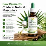 Kit Saúde Masculina Elibrya  150mg e Tintura de  Saw Palmetto 