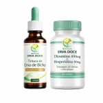 Kit Circulação: Diosmina Hesperidina  e Erva de Bicho 100ml