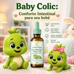 Kit Bem-Estar Mamãe e Bebê: Algodoeiro 100ml e Baby Colic 30ml