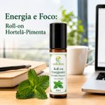 Roll-on Energizante Hortelã-Pimenta – Foco e Energia 10ml
