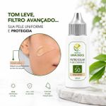 Filtro Solar Fluid com Base FPS 50+ Bege Médio  – 30ml