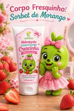 Kit Crescinha Doce Encanto Hidratante Facial e Corporal